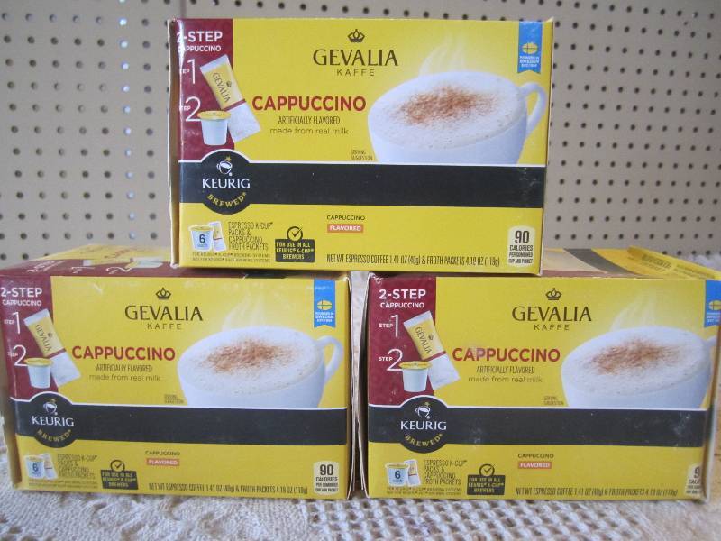 lot 110 image: Lot of 3 Boxes Keurig K-Cup Packs 6...