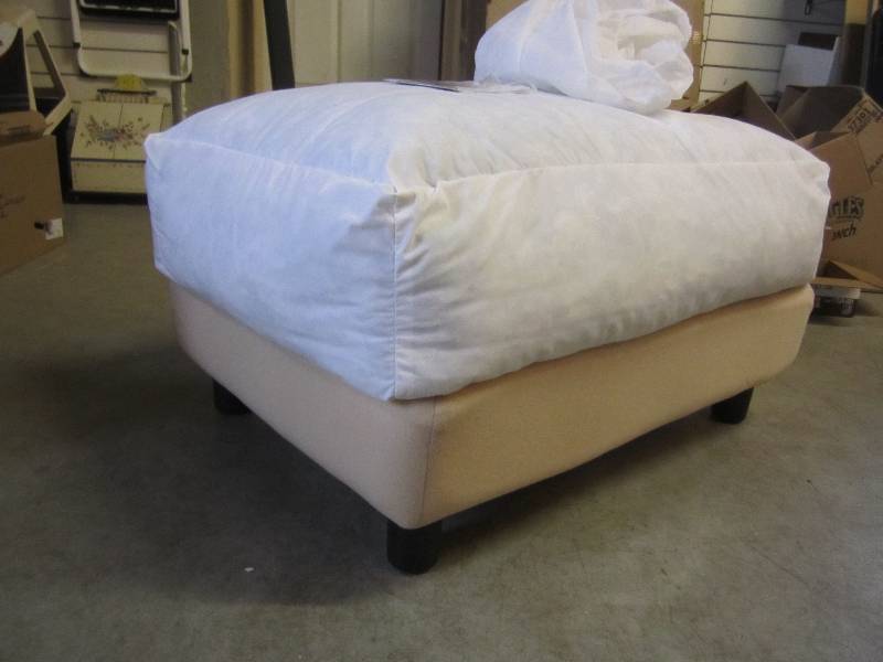 lot 183 image: Down Topped Ottoman Approx. 32 x 2...