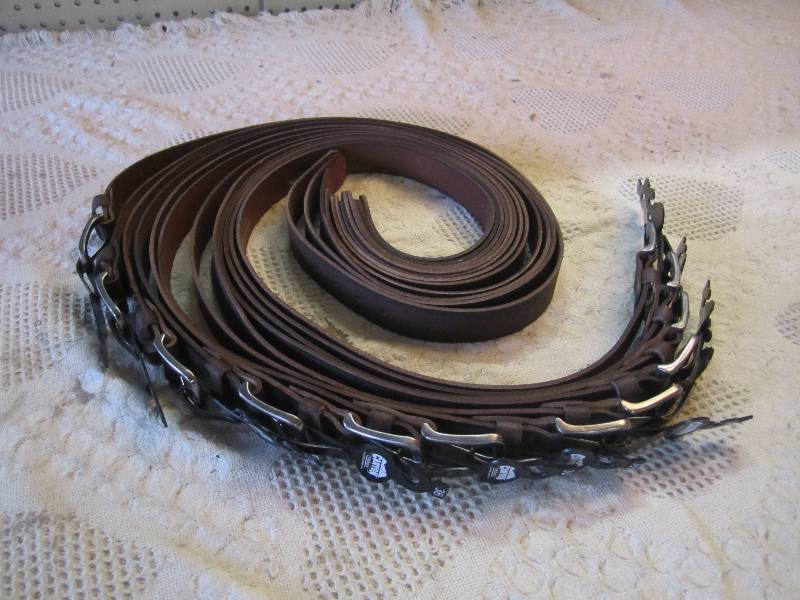 lot 198 image: Lot of 12 Canyon Outback Leather Be...