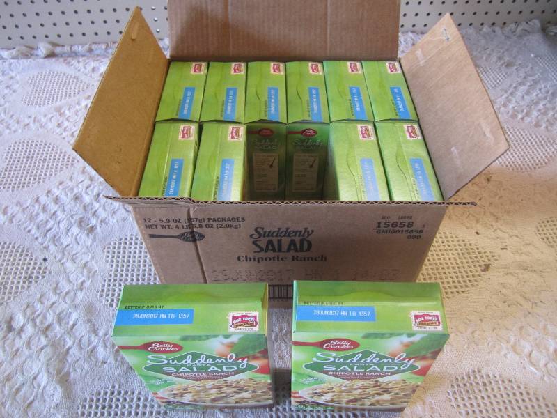 lot 245 image: Case of 12 Suddenly Salad Pasta Chi...
