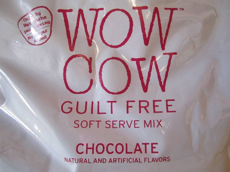 lot 274 image: Case with 7 Bags Wow Cow Soft Serve...