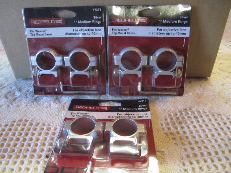 lot 285 image: Lot of 3 Redfield 2-Piece Aluminum ...