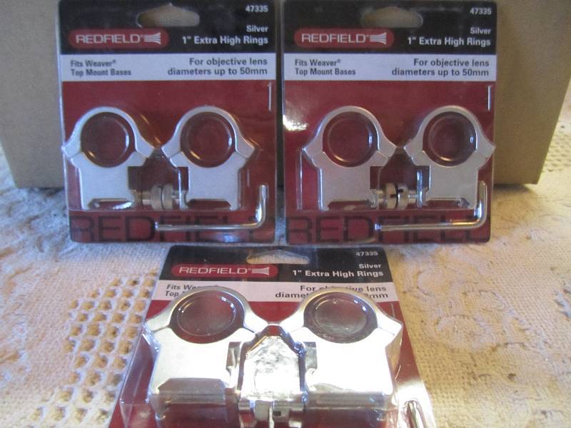 lot 287 image: Lot of Redfield 1 Extra High Scope...