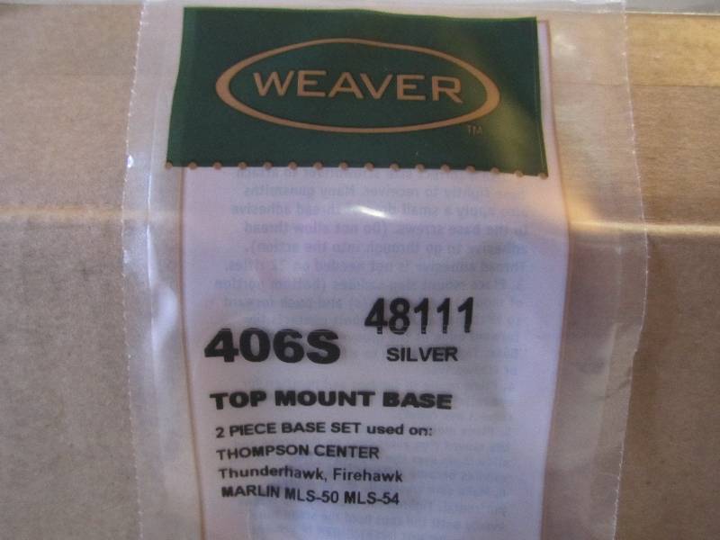lot 299 image: Lot of 12 Weaver Scope Top Mount Ba...