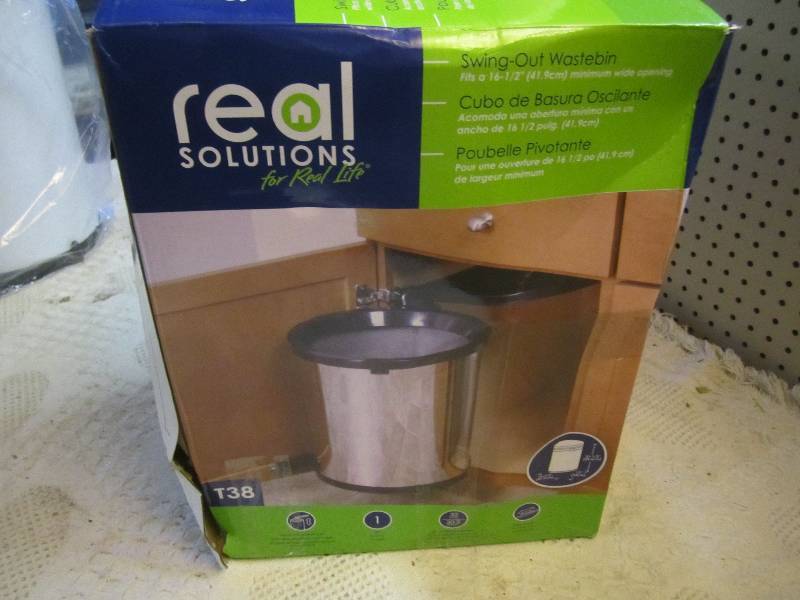 lot 322 image: Swing-Out Waste Bin Mounts inside c...