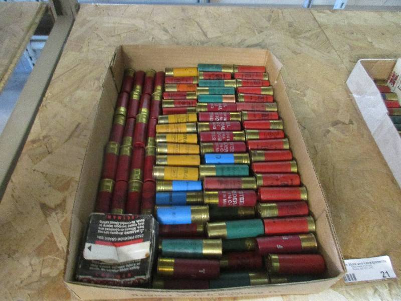 lot 21 image: 116 Rds of Shotgun Shells