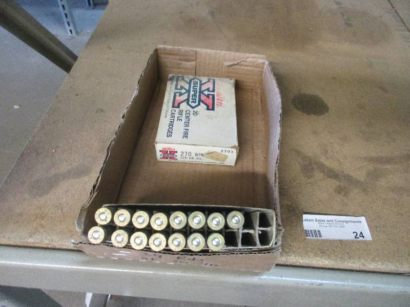 lot 24 image: 270 ammo