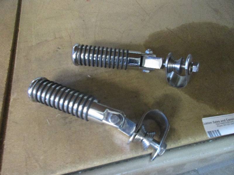 lot 31 image: Motorcycle Foot pegs