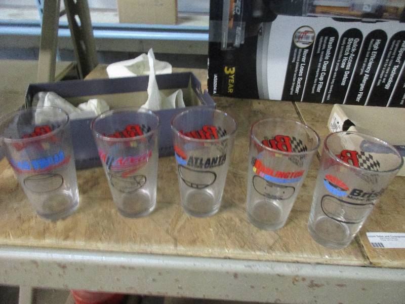 lot 47 image: Bud Speedway Glasses