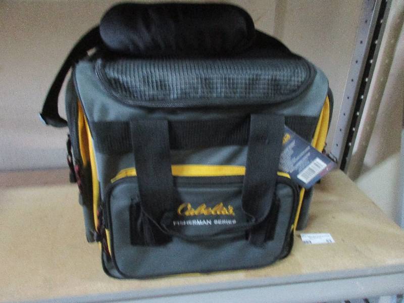 lot 53 image: New Cabelas Tackle Box