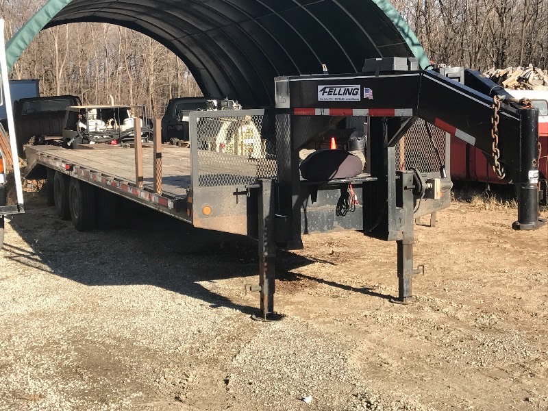 2011 Felling Gooseneck Equipment Trailer
