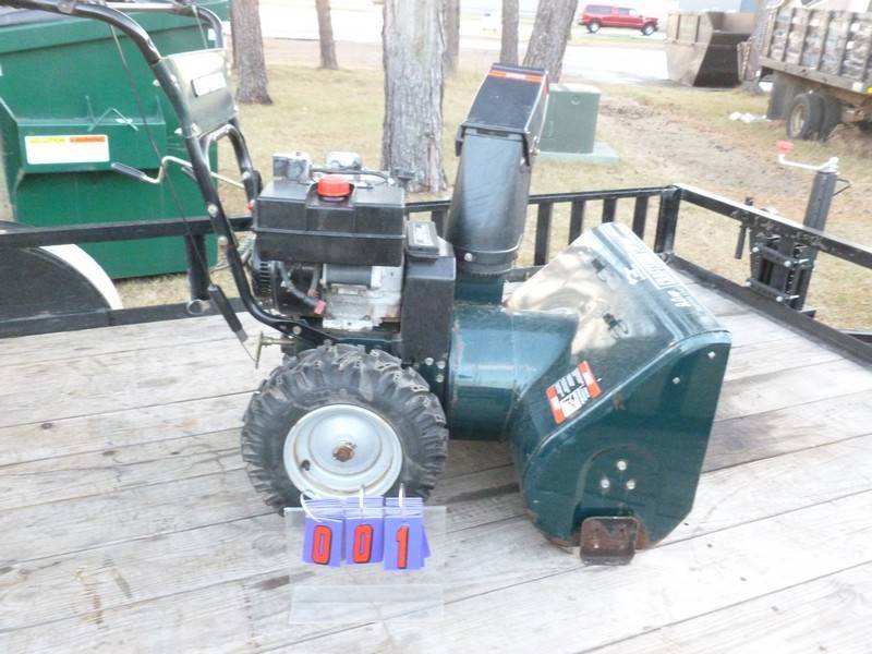 SnS Auctions # 294 Snowblowers & Misc