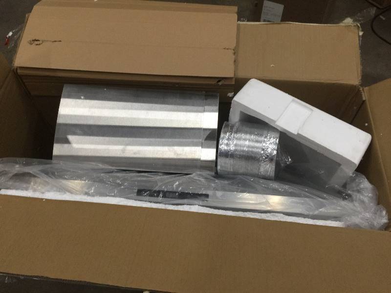 lot 65 image: AKDY RH0172 36 Stainless Steel Wall Mount Range Hood open box never used