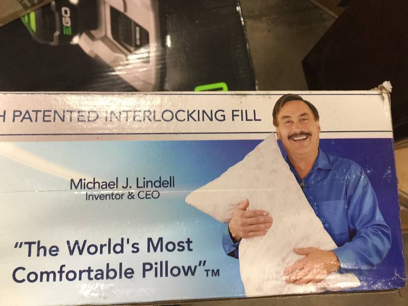 lot 68 image: Telebrands My Pillow, 1 open box never used