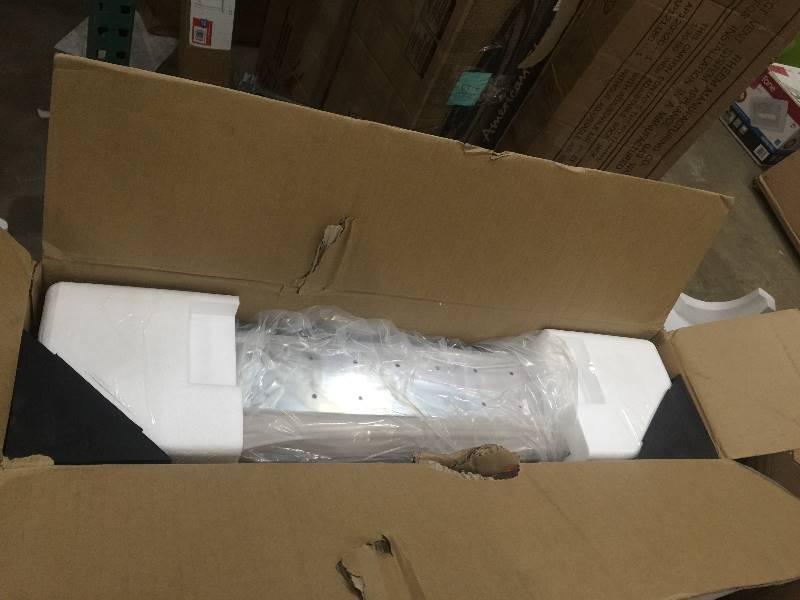 lot 85 image: Mirrored Medicine Bathroom Cabinet Frameless Recessed  open box never used