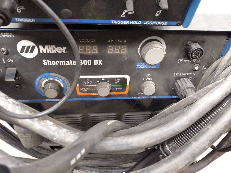 lot 3 image: Miller Shopmate 300 DX Welder with ...