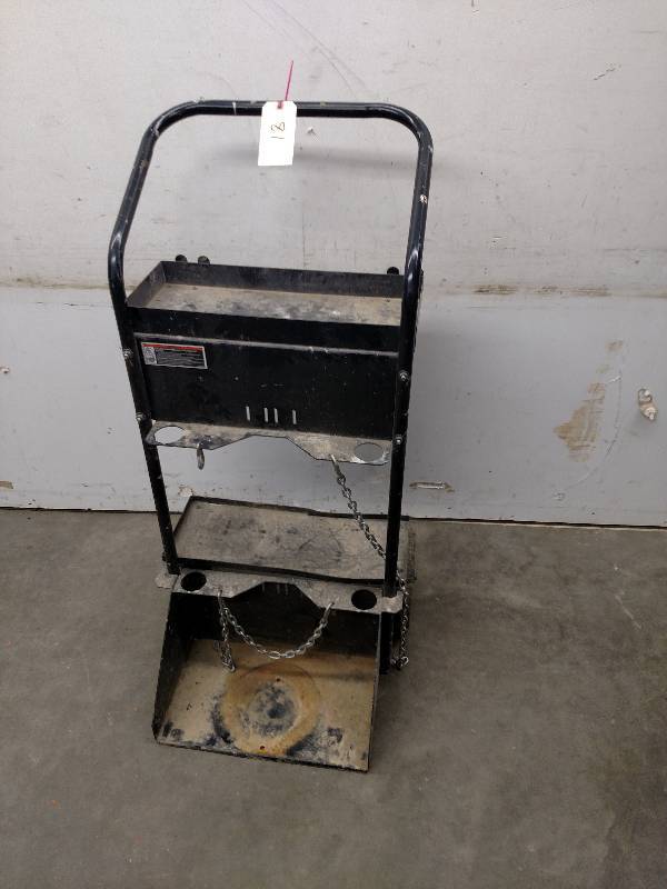 lot 81 image: Miller Small Wirefeed Welder Cart...
