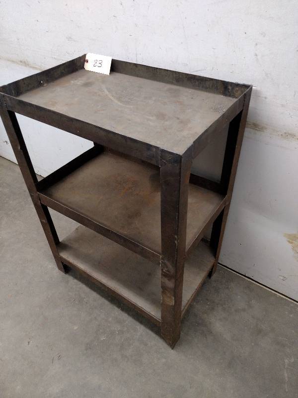lot 83 image: Steel Shelf Unit, 25x16x35...