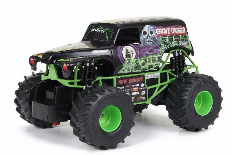 new bright grave digger remote control truck