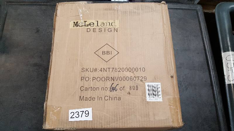 lot 2379 image: McLeland Design Braden 2-Pc. Table Lamp Set