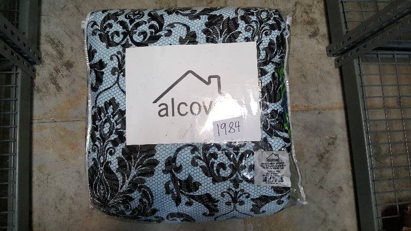 lot 1984 image: alcove Zebra Damask 20-Pc. Bedroom Set - King Size