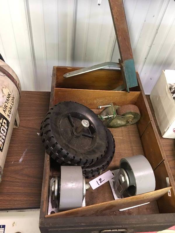 Box of Casters and Wheels