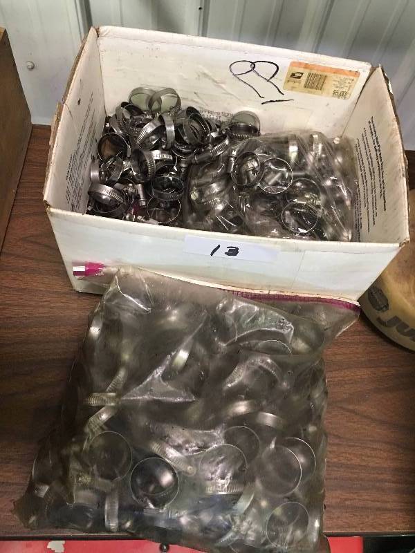 Lot of Hose Clamps