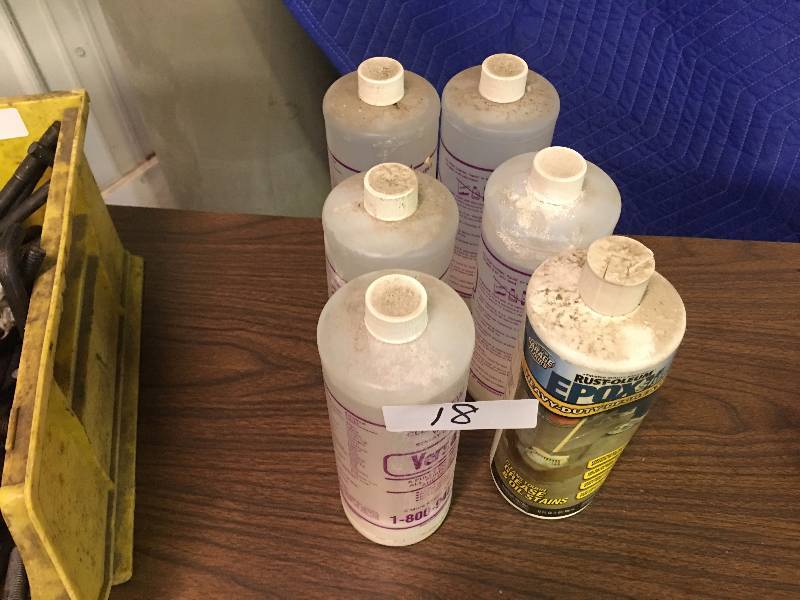 6 Bottles of Cleaners