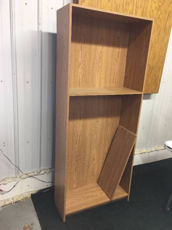 Wood Bookcase