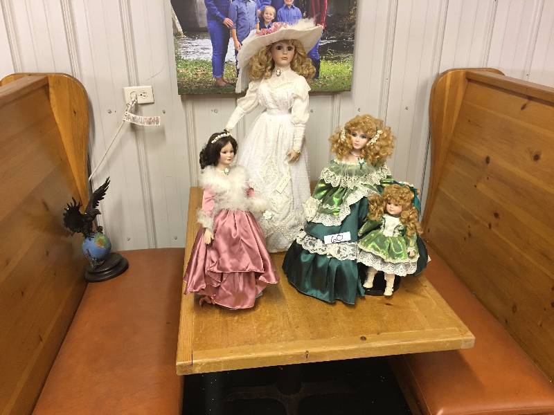 3 Collectors Dolls