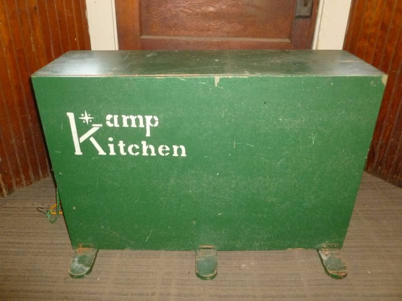 lot 8 image: Vintage Kamp Kitchen