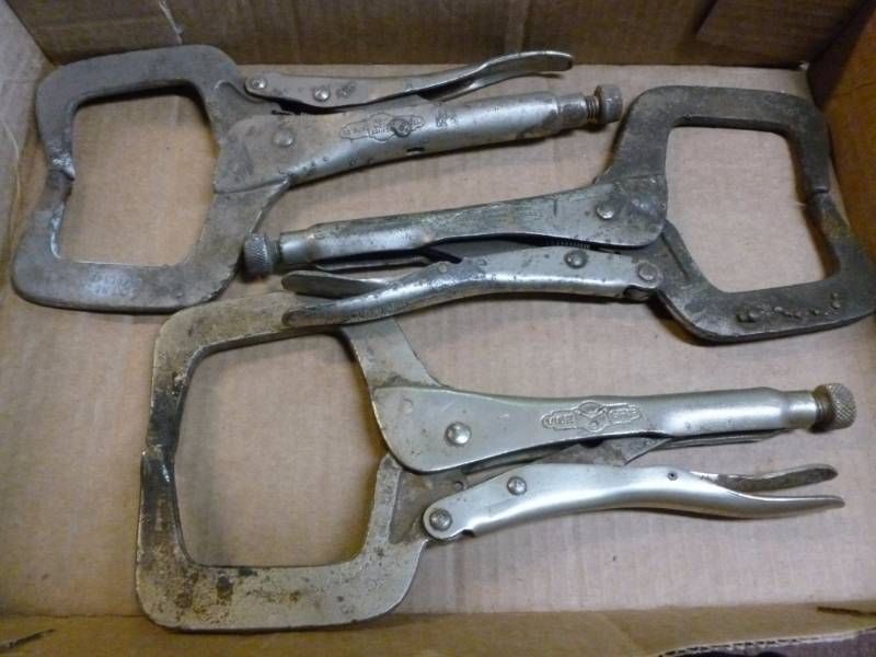 lot 43 image: Vise Grip Clamps