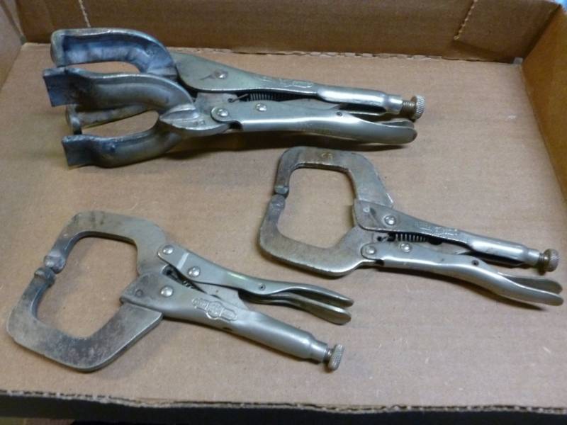 lot 44 image: Vise Grip Clamps