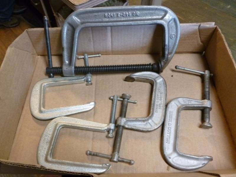 lot 58 image: C-Clamps