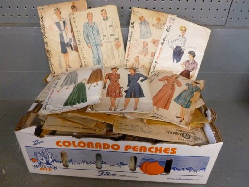 lot 81 image: Vintage Clothes Patterns