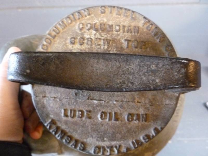 lot 102 image: Vintage Oil Can