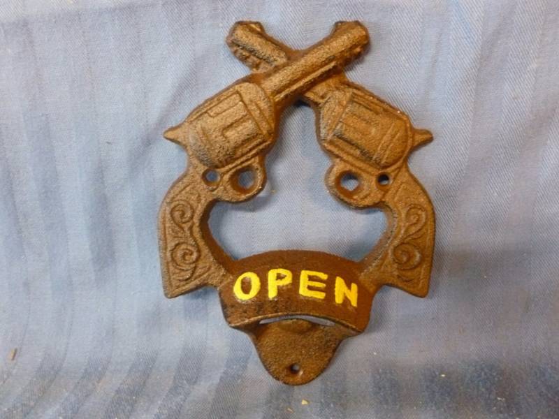 lot 200 image: Cast Iron Bottle Opener