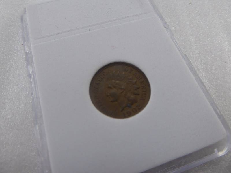 lot 7 image: 1902 Indian Head Penny