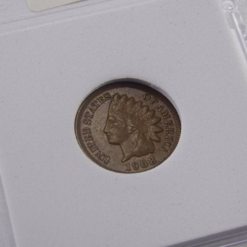 lot 10 image: 1909 Indian Head Penny