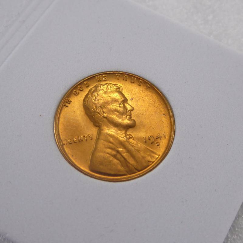 lot 14 image: 1941 S Lincoln Penny