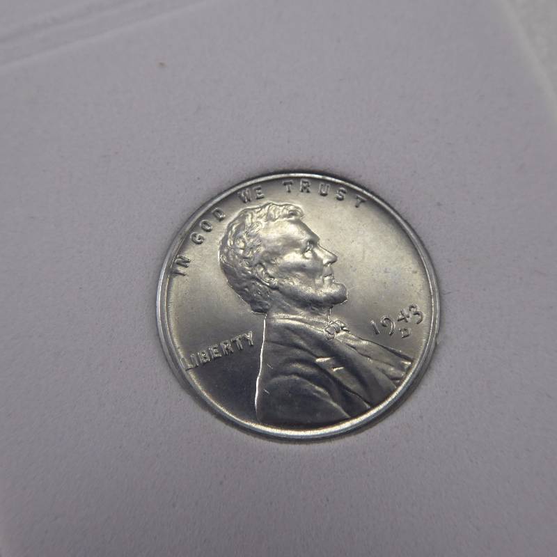 lot 17 image: 1943 D Lincoln Cent