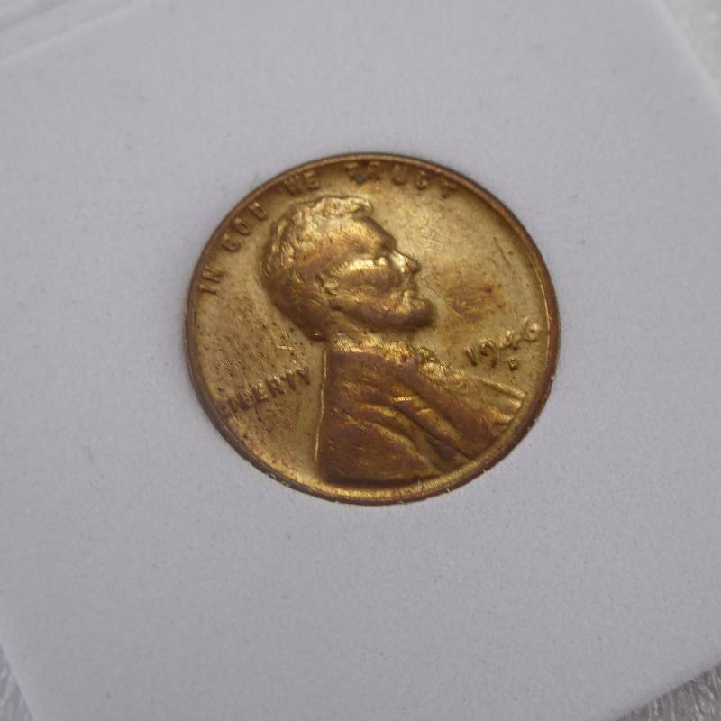lot 23 image: 1946 D Lincoln Cent