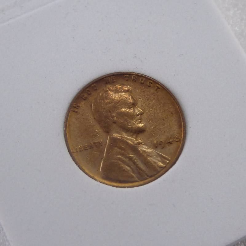 lot 24 image: 1948 D Lincoln Cent