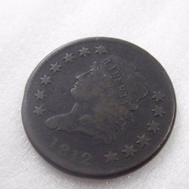 lot 43 image: 1812 Classic Head Large Cent