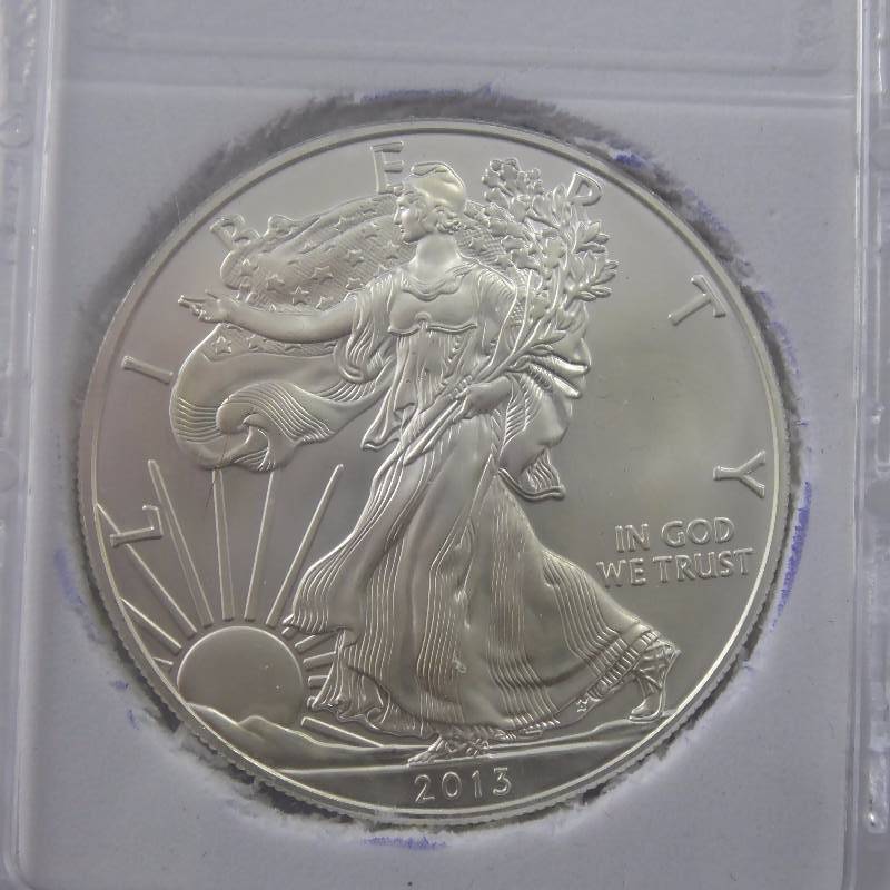 lot 49 image: 2013 Silver American Eagle
