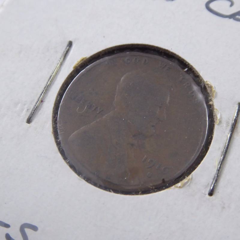 lot 55 image: 1916 S Lincoln Cent