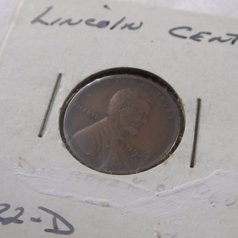 lot 63 image: 1922 D Lincoln Cent
