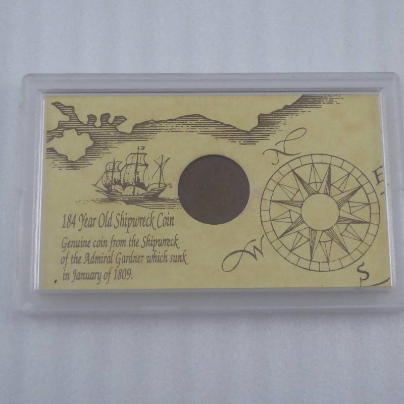 lot 71 image: 1809 Shipwreck Coin Collector Set