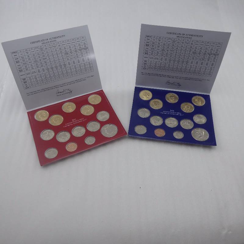 lot 108 image: 2011 United States Mint Uncirculated Coin Set