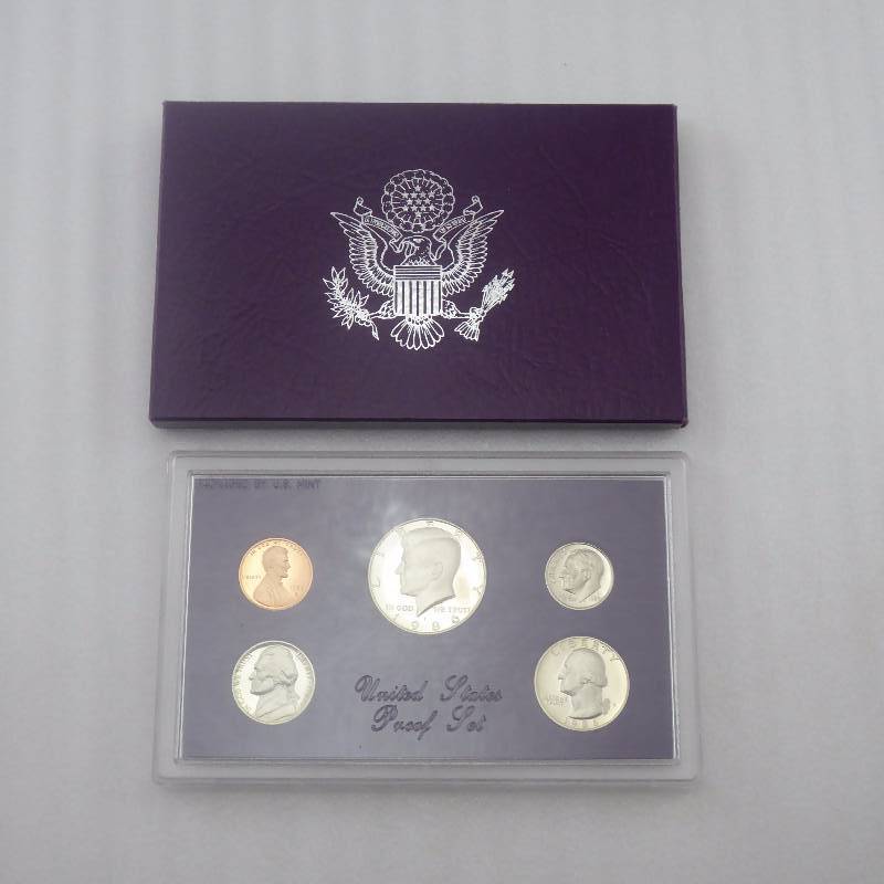 lot 133 image: 1986 United States Mint Proof Coin Set